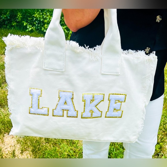 CUTE Weekender Canvas Tote Bag - Picture 2 of 4